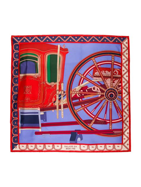 hermes balade en berline|HERMES Silk Balade En Berline Scarf 90 .